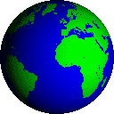 turning globe