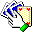 A hand holding some playing cards